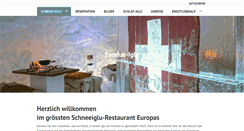 Desktop Screenshot of fondue-iglu.ch